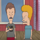 (from left) Butt-head and Beavis (both played by Mike Judge) in Beavis And Butt-head Do The Universe.